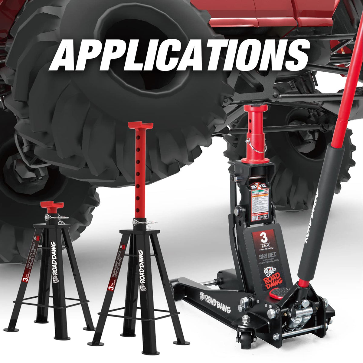 3 Ton Low-Profile Hydraulic Floor Jack F464329