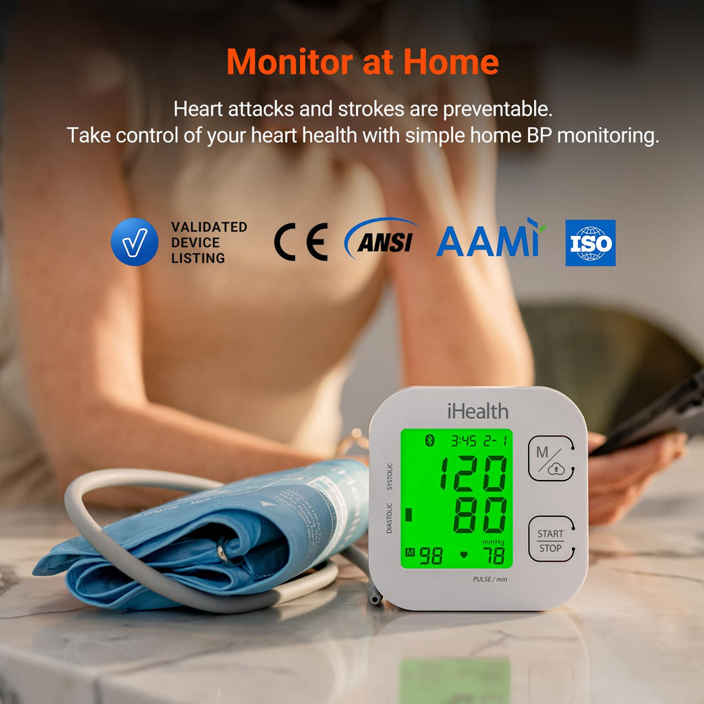 Upper Arm Blood Pressure Monitor with Wide-Range Cuff X31108