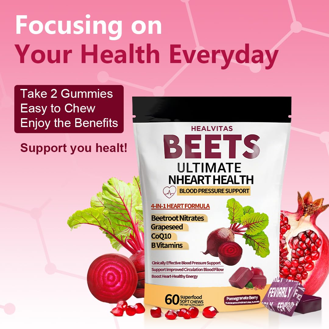 Beets Soft Chews 60ct B72820