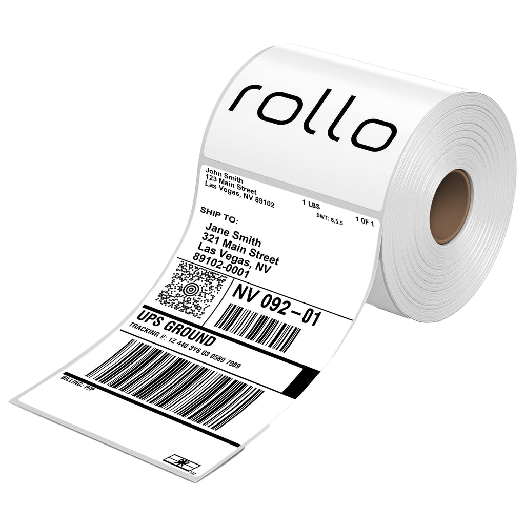 4x6 Direct Thermal Shipping Labels 500 Label Roll B554