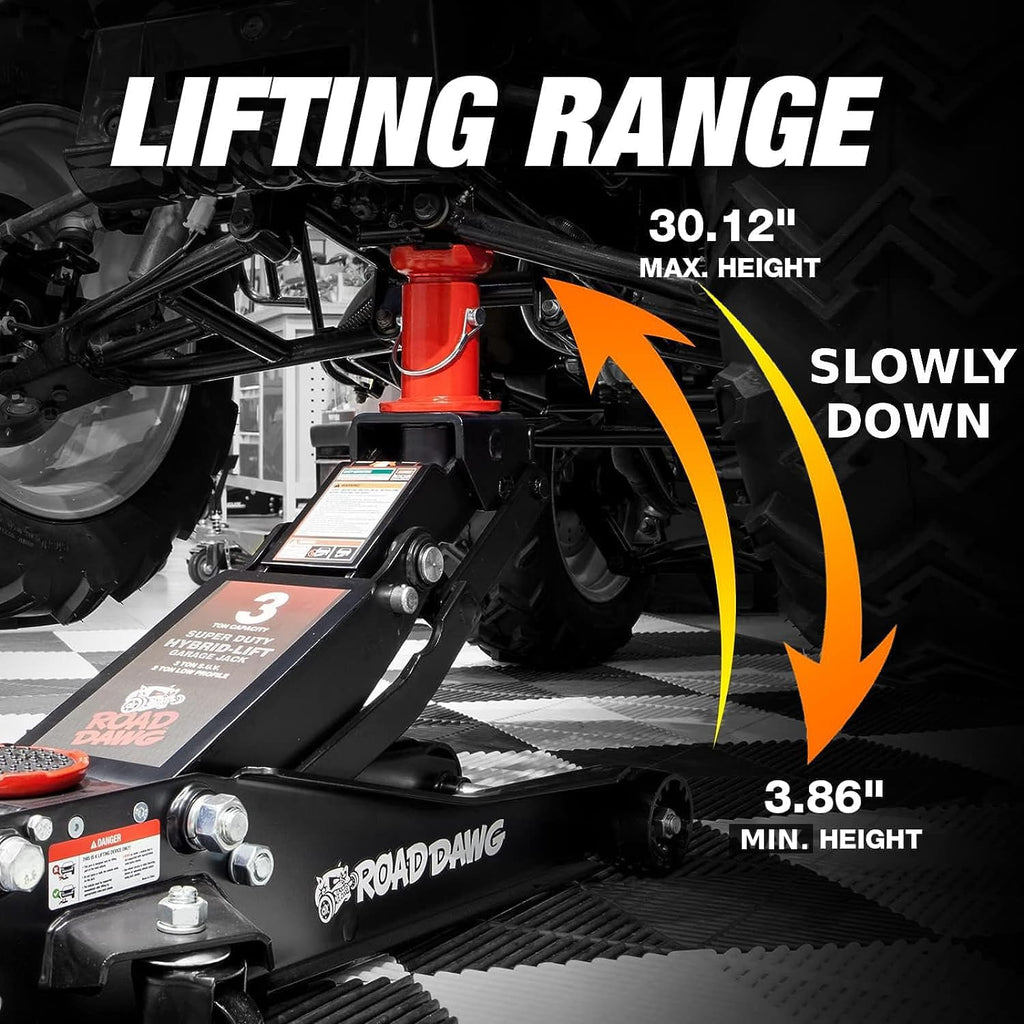 3 Ton Low-Profile Hydraulic Floor Jack F464329