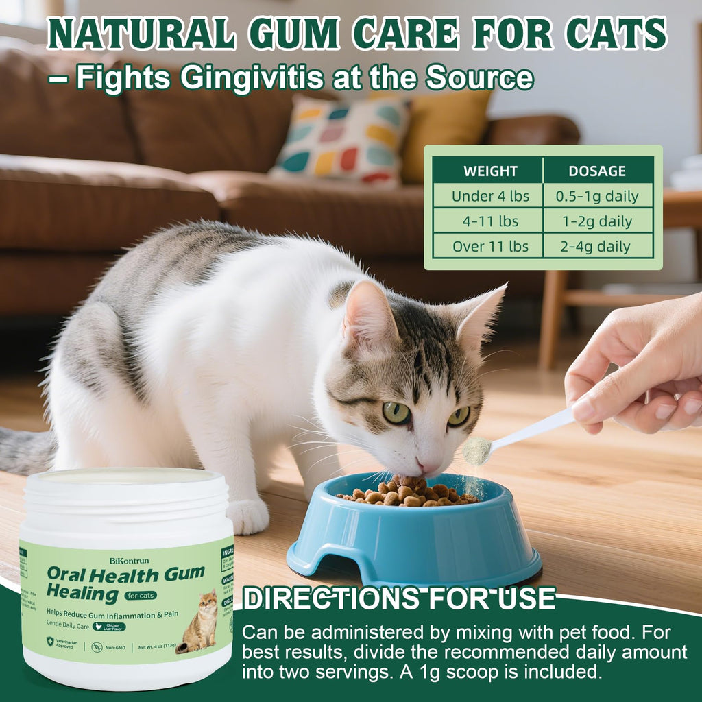 Natural Plant-Based Cat Oral Care 4 oz P22168