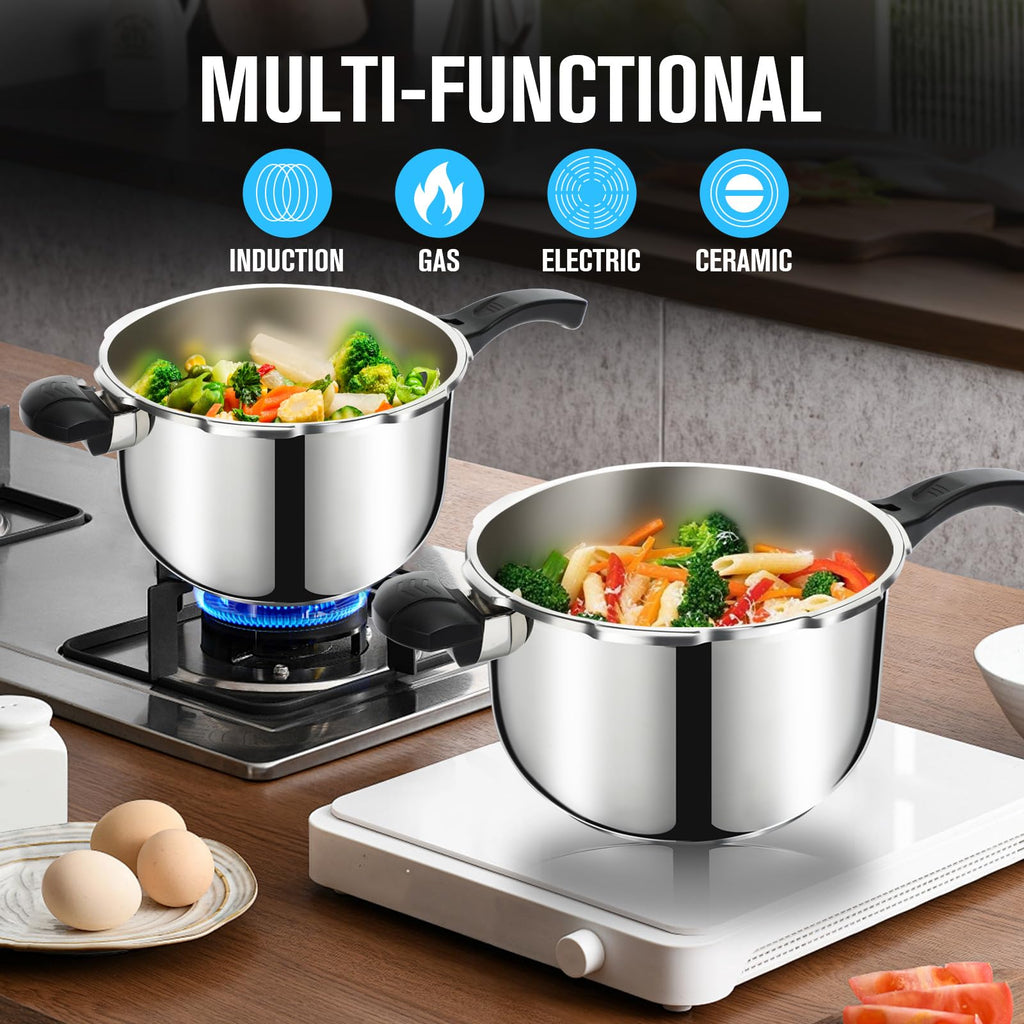 Stainless Steel 3 Quart Pressure Cooker V981