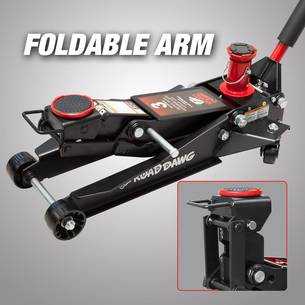 3 Ton Low-Profile Hydraulic Floor Jack F464329