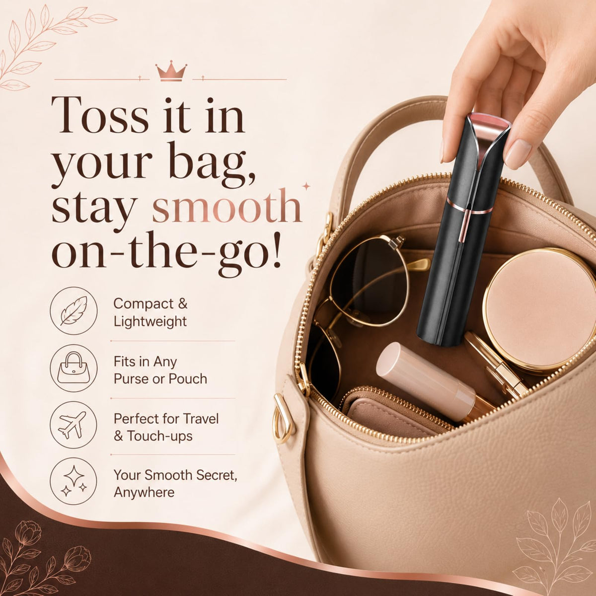 Facial Hair Removal with 2 Replacement Heads P46875