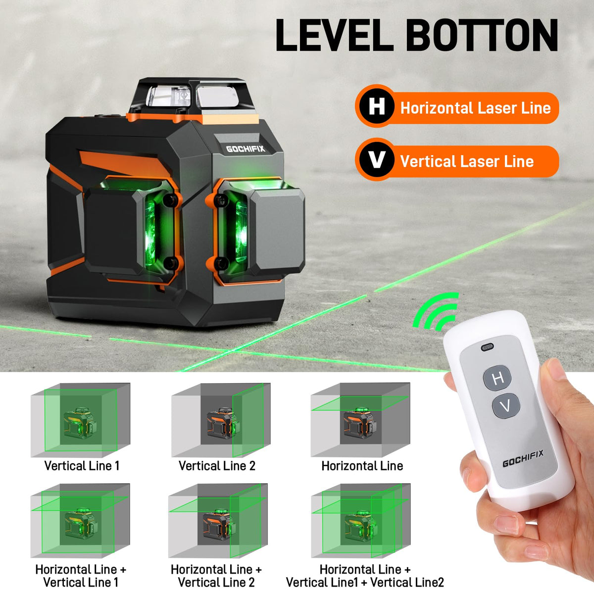 360 Self Leveling Green Line Laser Level D552