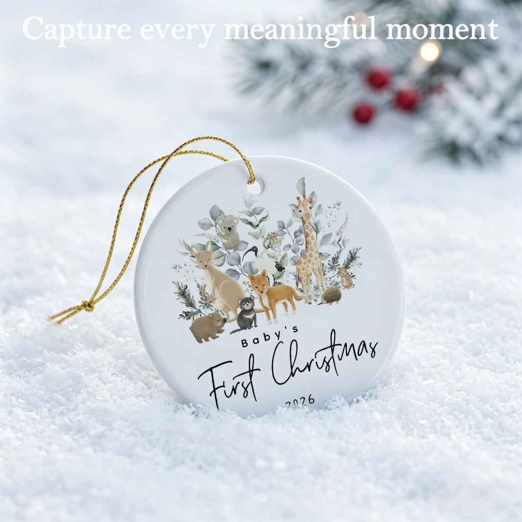Baby First Christmas Ornament 2026 N683