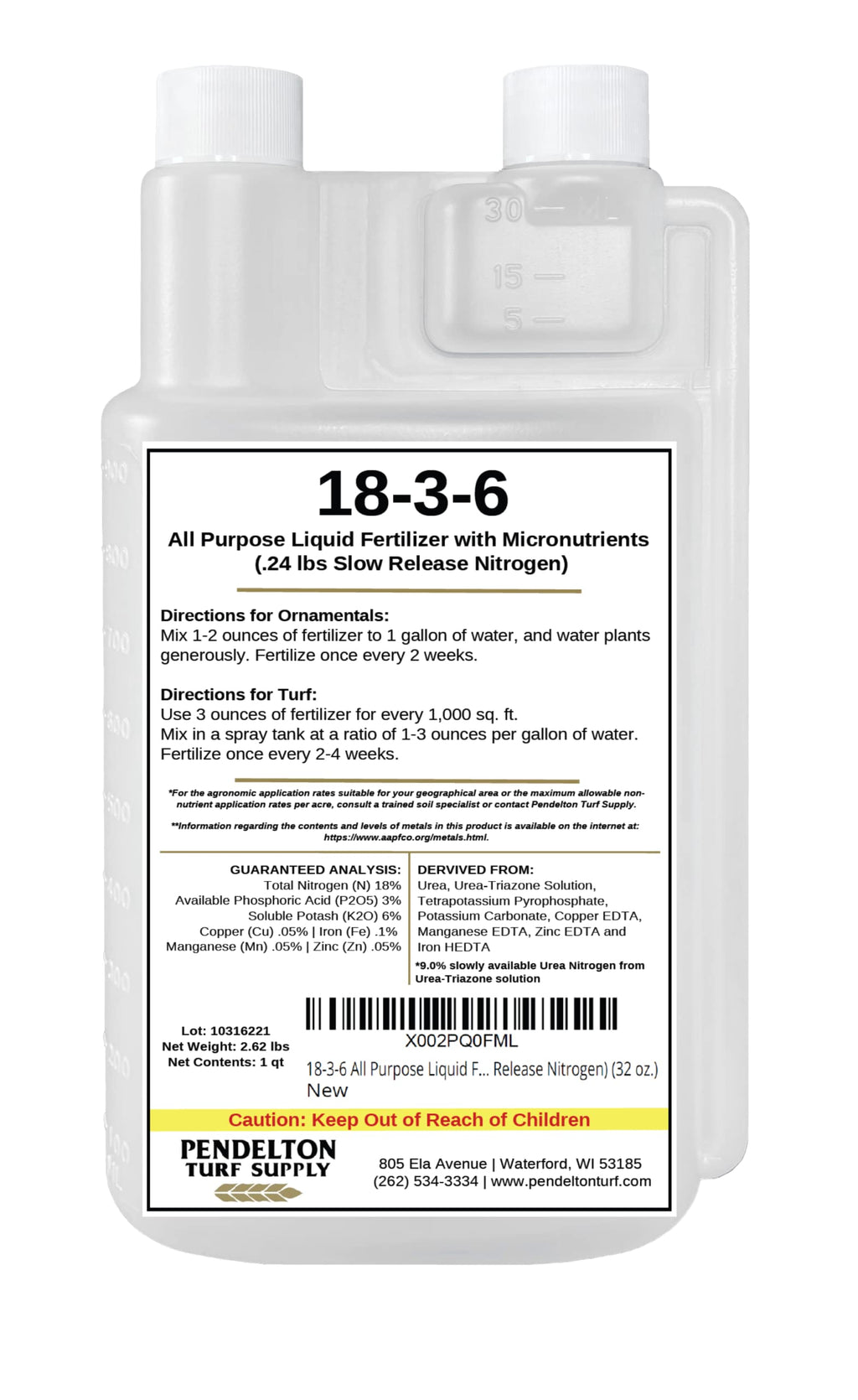 All Purpose Liquid Fertilizer & Micro Nutrients 32 oz L992275