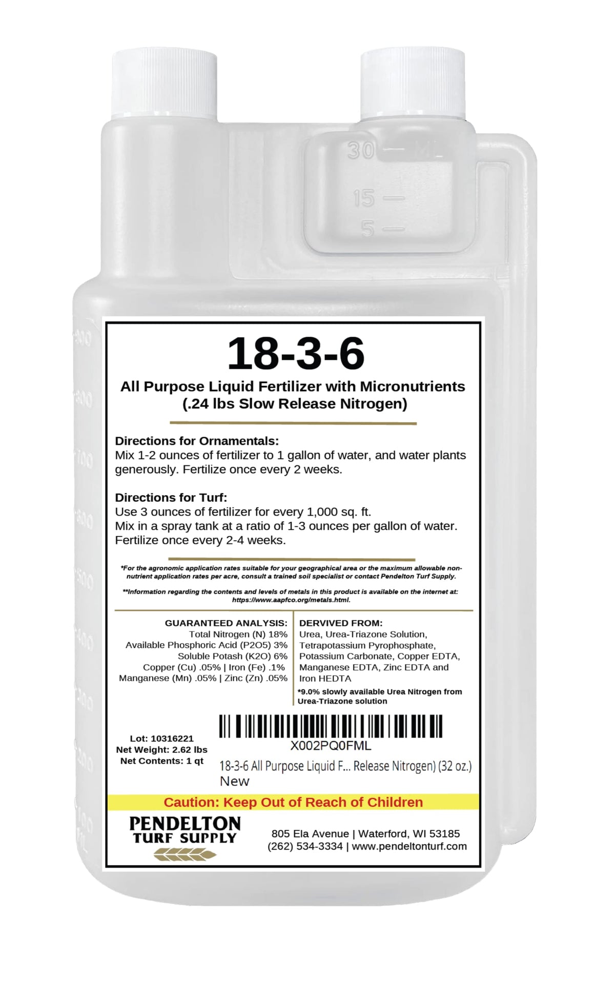 All Purpose Liquid Fertilizer & Micro Nutrients 32 oz L992275