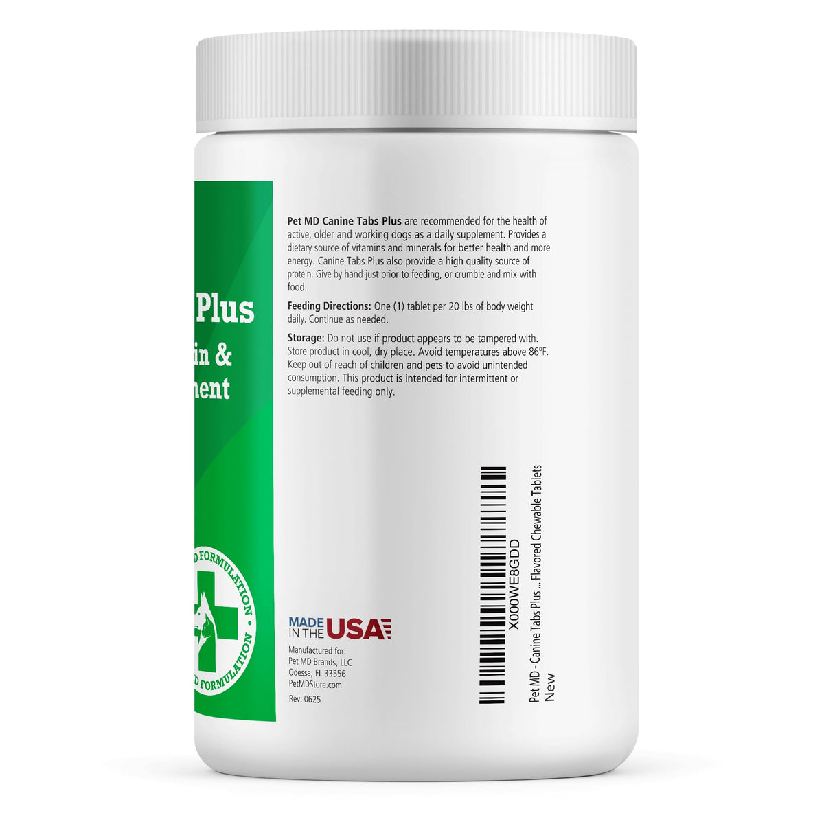 Canine Multivitamin Chew Tablets U492