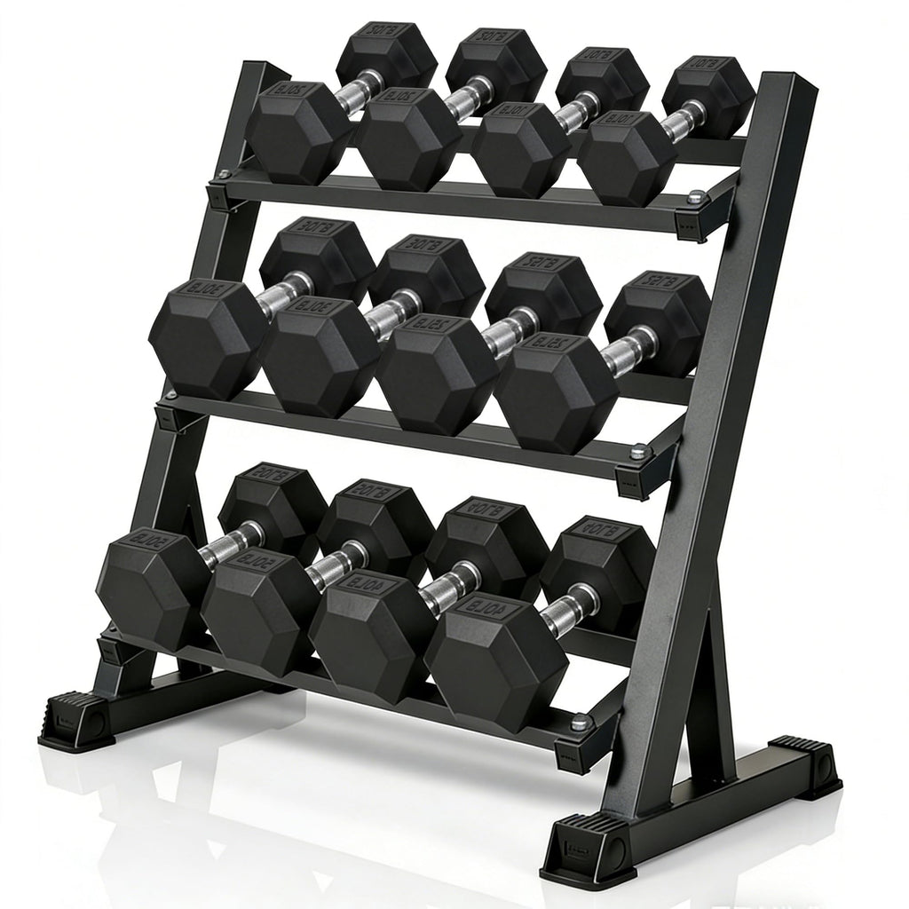 Dumbbell Set with Rack J5140