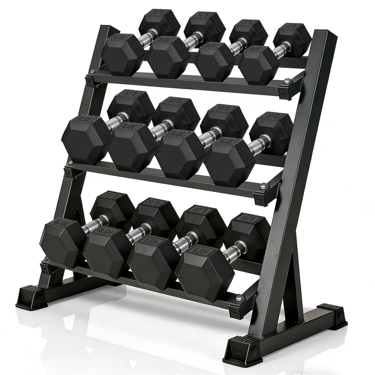 Dumbbell Set with Rack J5140