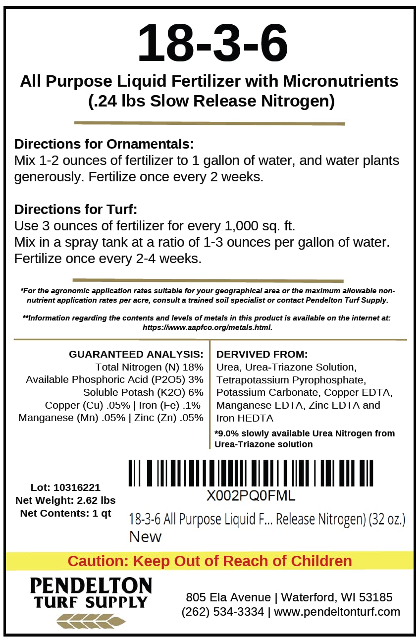 All Purpose Liquid Fertilizer & Micro Nutrients 32 oz L992275