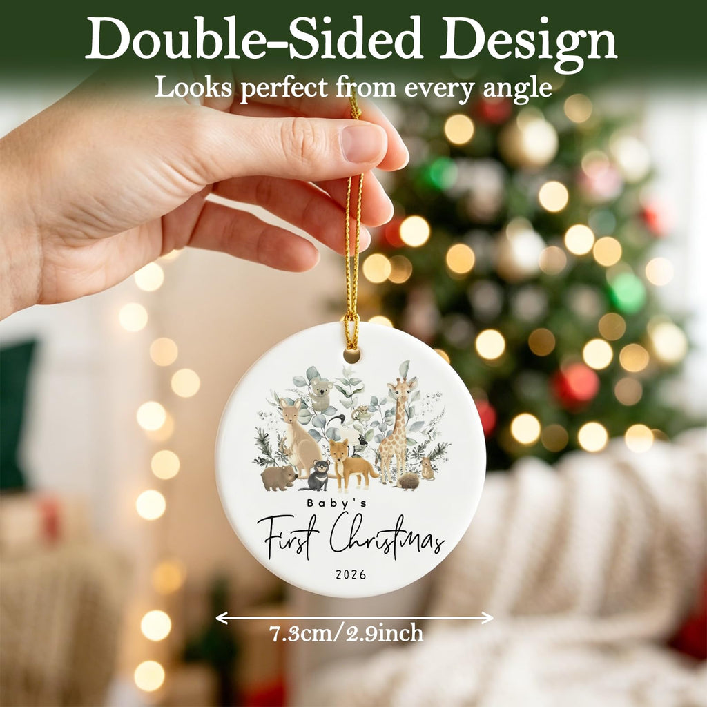 Baby First Christmas Ornament 2026 N683