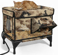 Heated Insulated Outdoor Cat Shelter with Escape Door T992