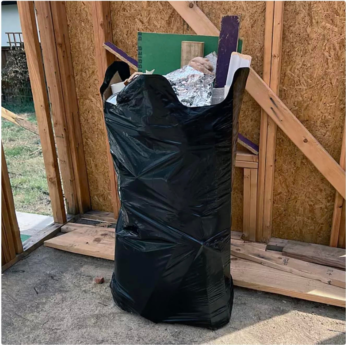 Commercial Contractor Clean-Up Trash Bags 42 gal. 42 ct. F9025