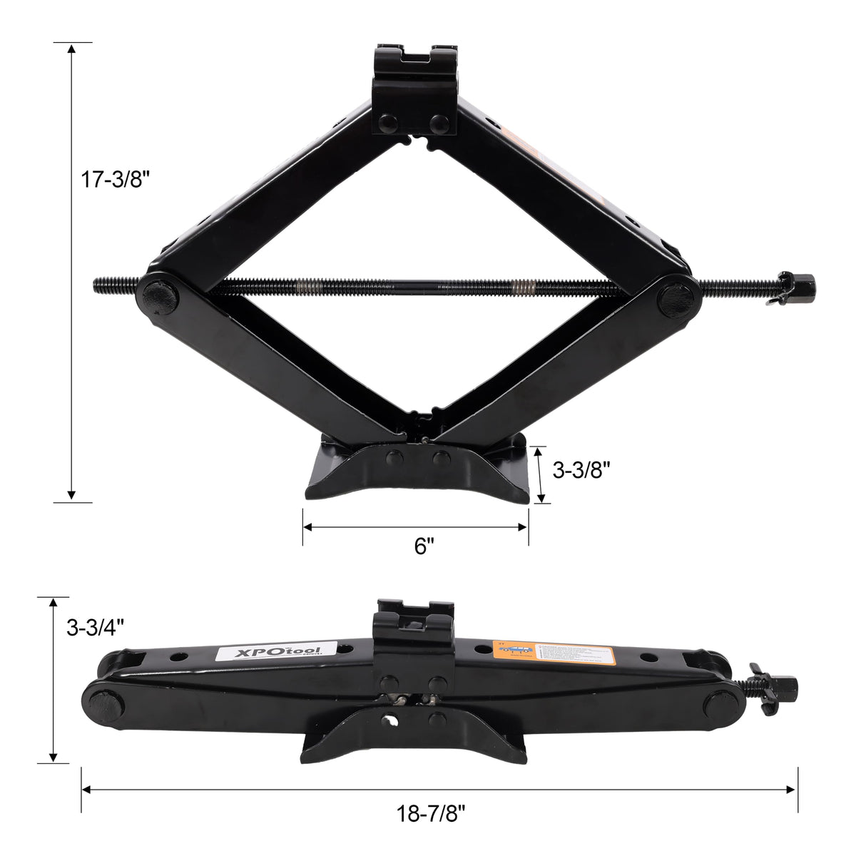 3 Ton Scissor Jack Kit with Storage Bag X37371