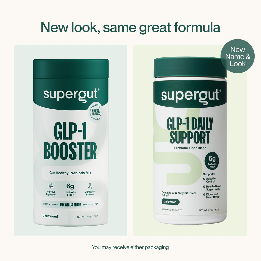 High Fiber GLP-1 Supplement Powder Drink Mix 20 Servings U8290