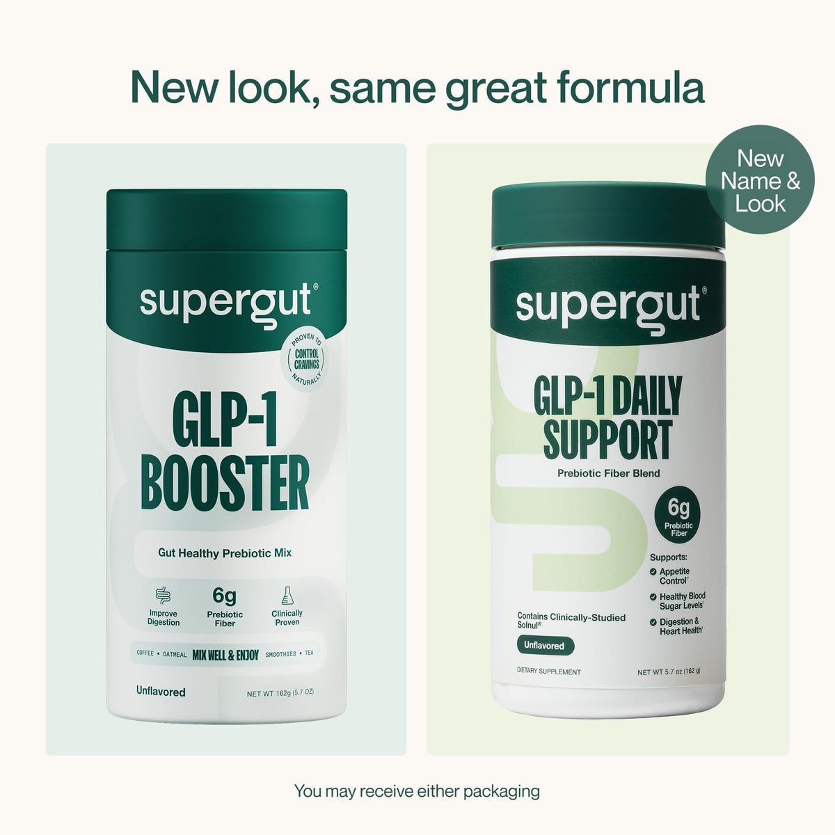 High Fiber GLP-1 Supplement Powder Drink Mix 20 Servings U8290