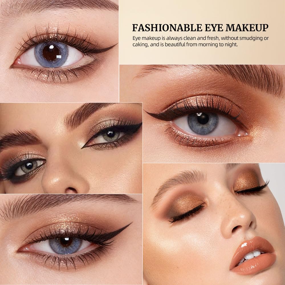 Nude Brown 6 Shade Matte & Shimmer Eyeshadow Palette V407