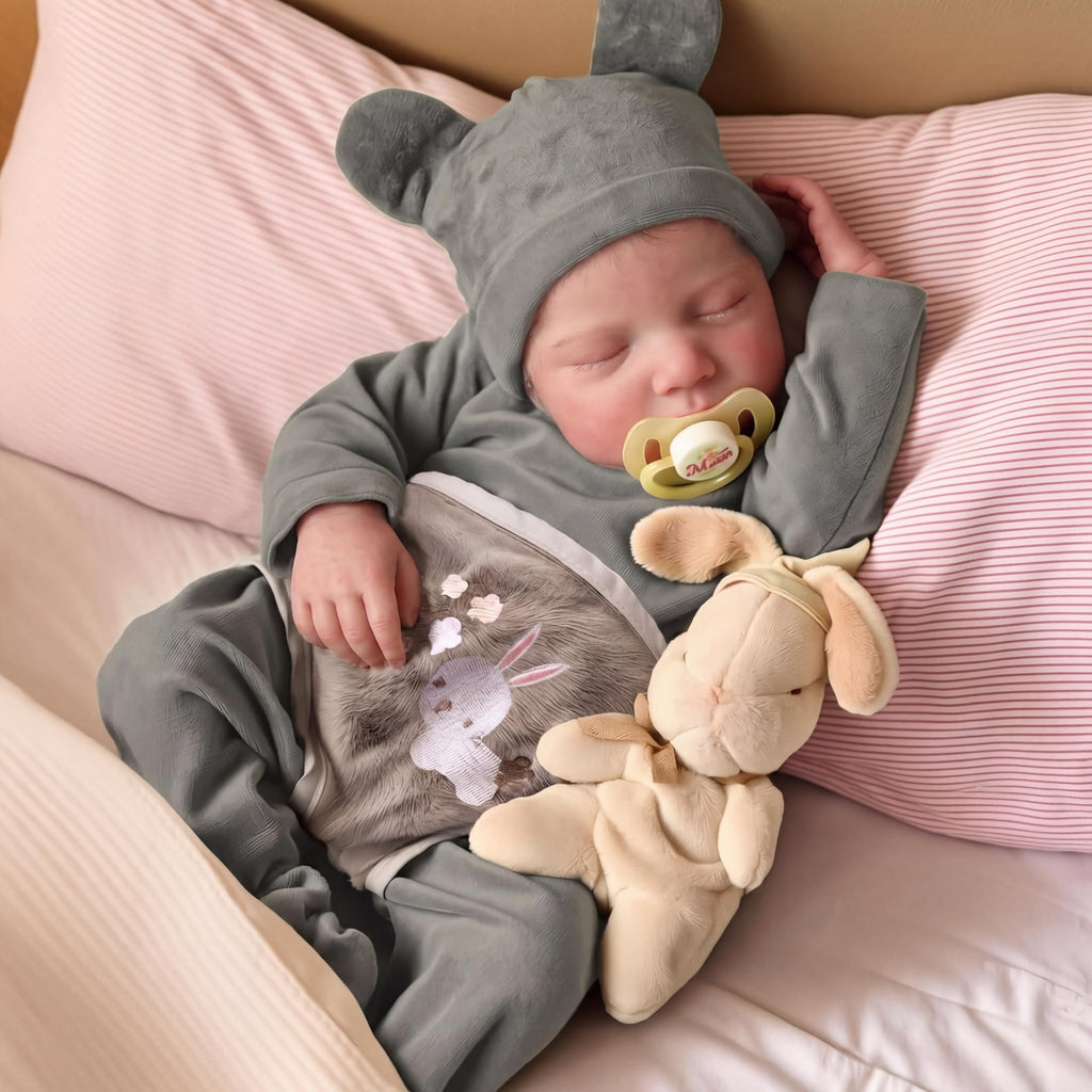 20 Inch Realistic Newborn Baby Doll with Poseable Body F62338