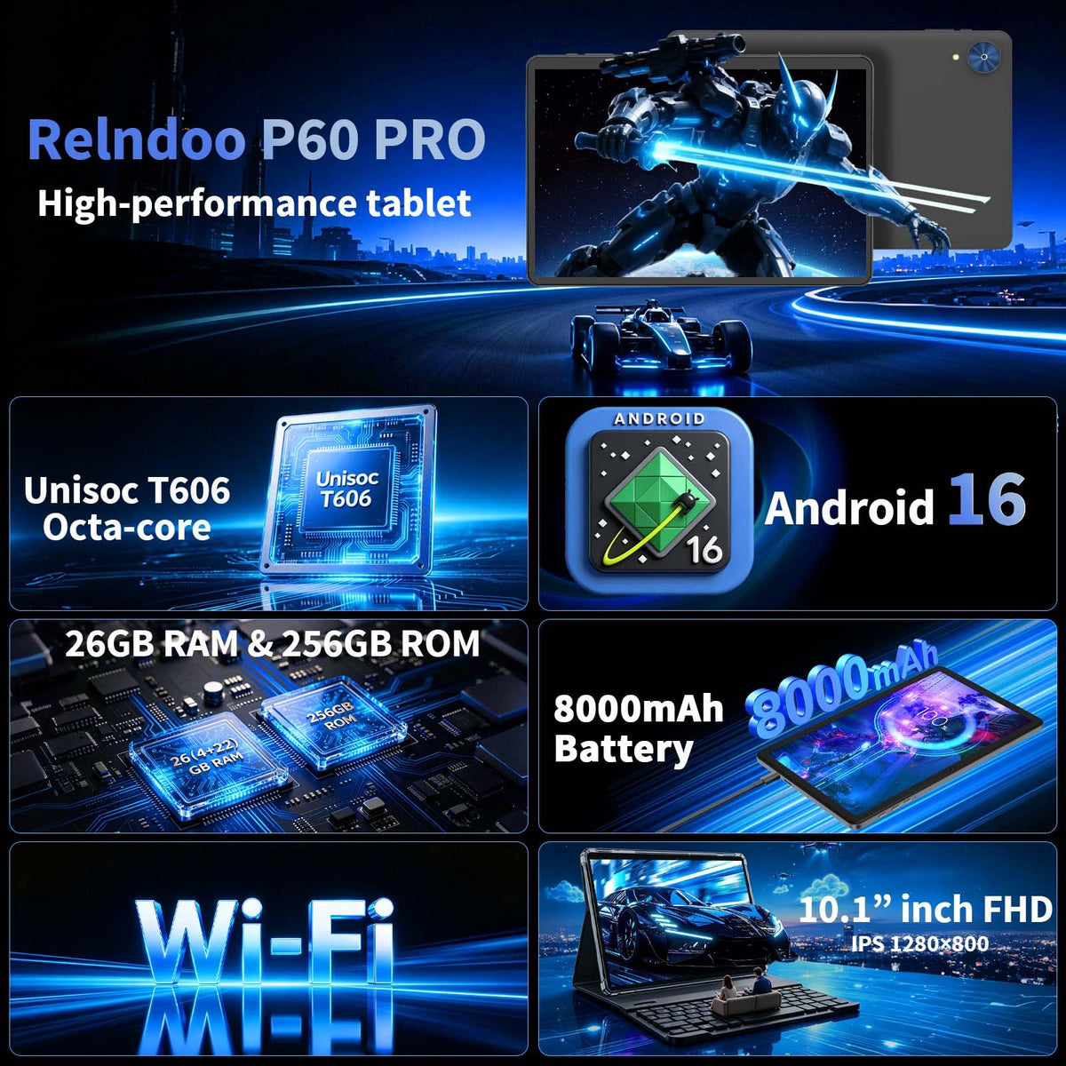 10 inch Tablet with Keyboard Q567037