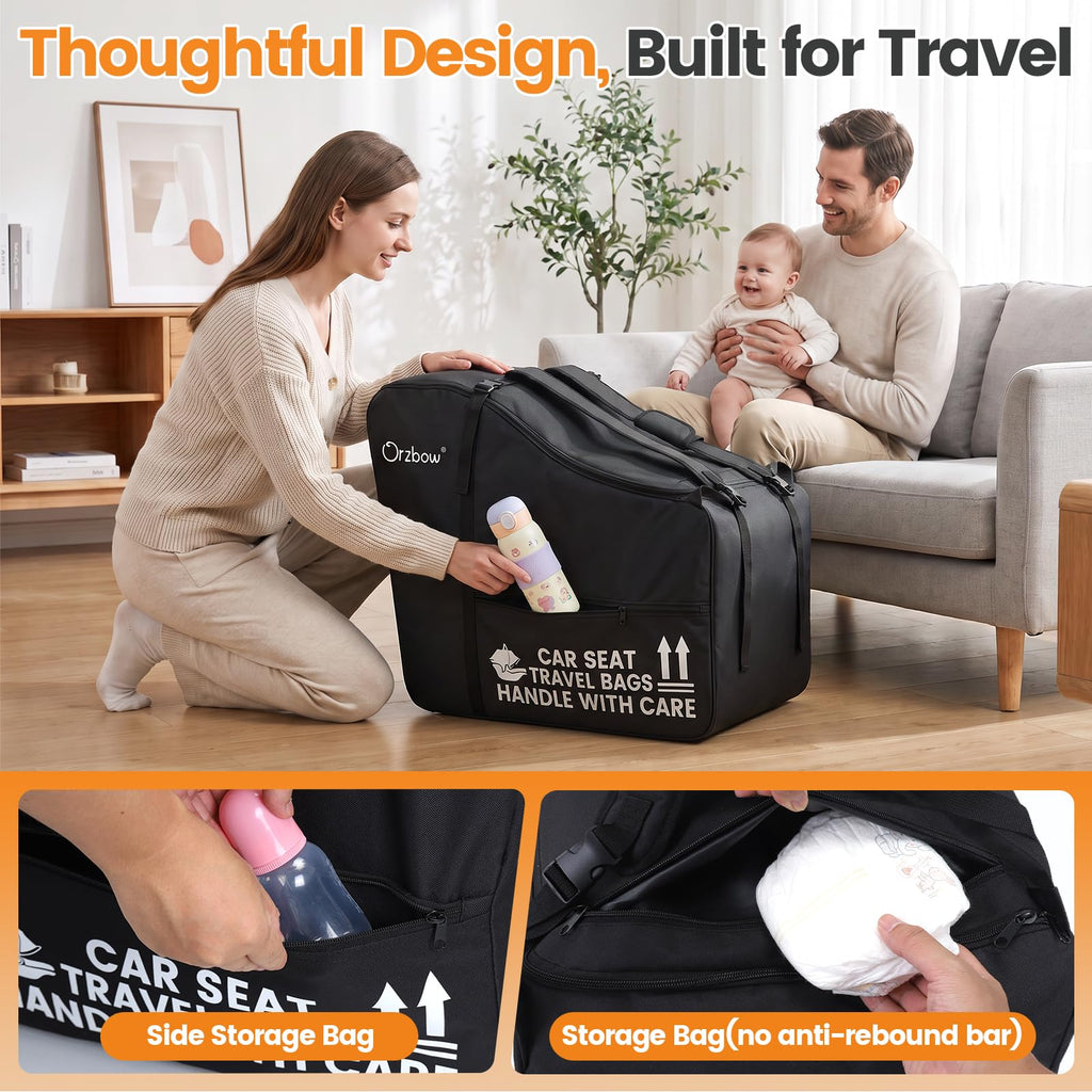 Infant Car Seat Travel Backpack Bag P615
