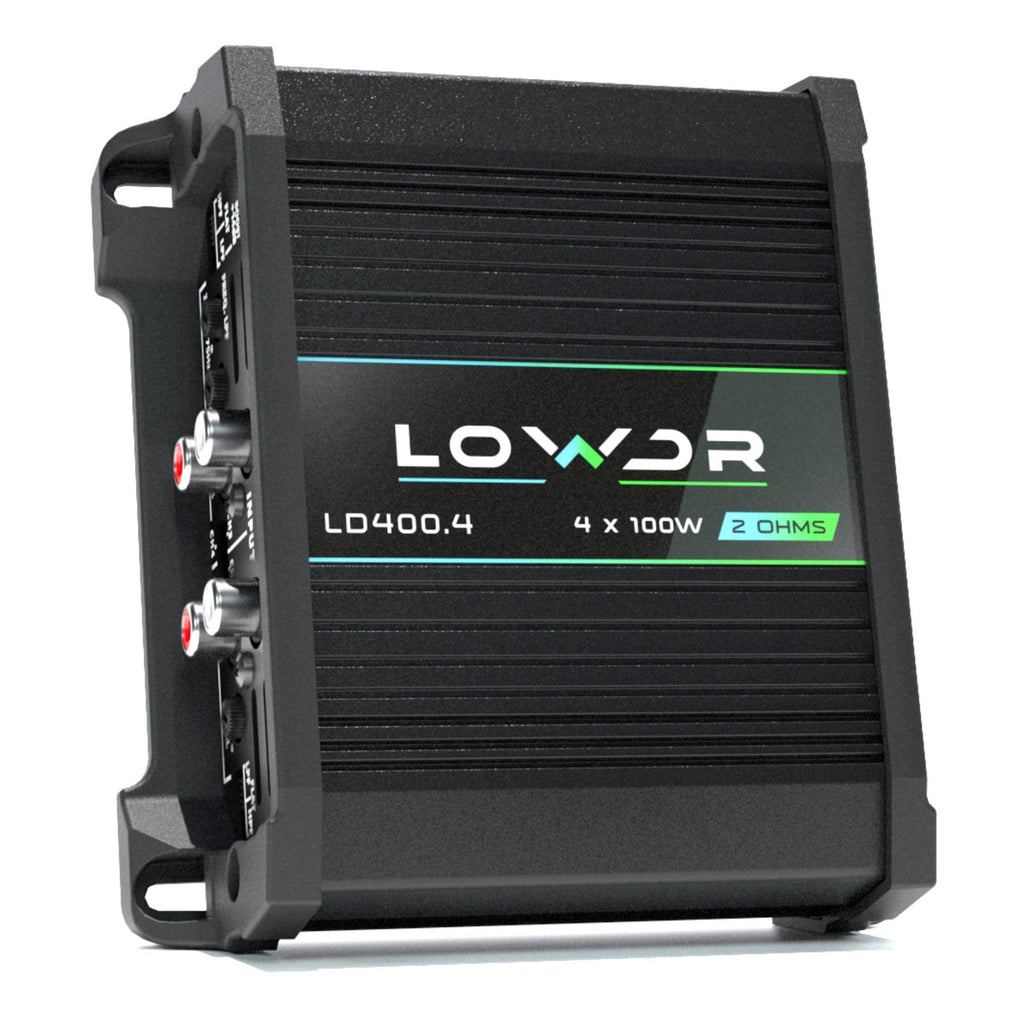 400W RMS 4 Channel Car Audio Amplifier I8595
