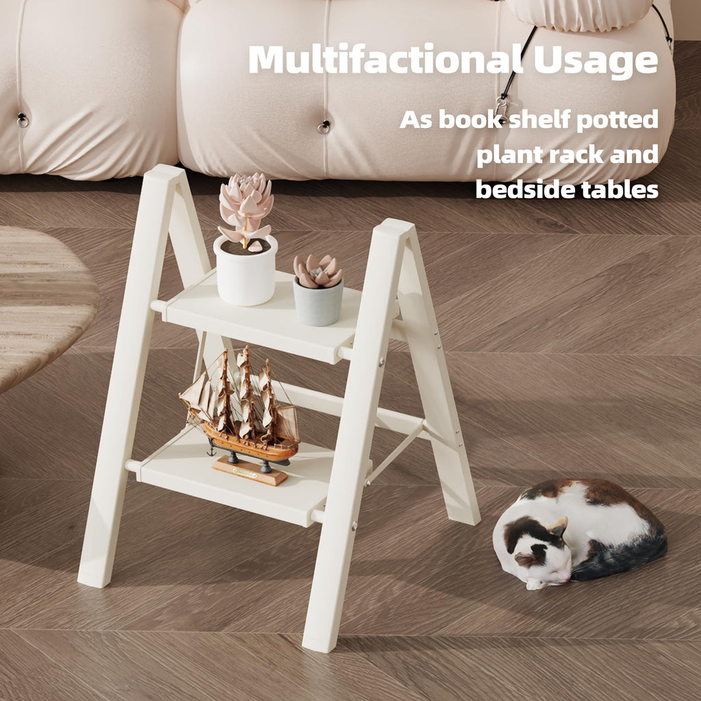 Aluminum Foldable 2 Step Stool Y53035