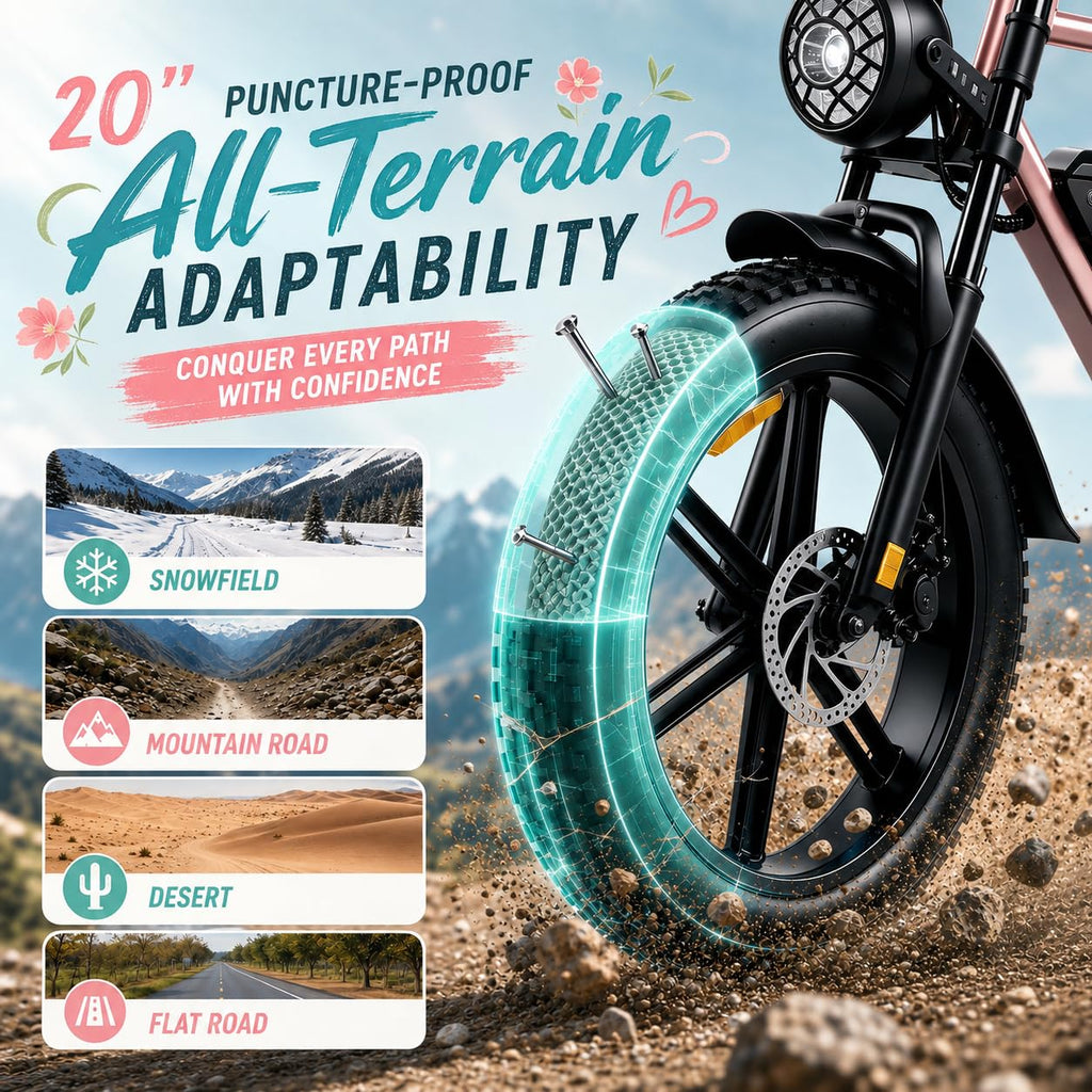 1500W 20" Fat Tire Electric Bike S883