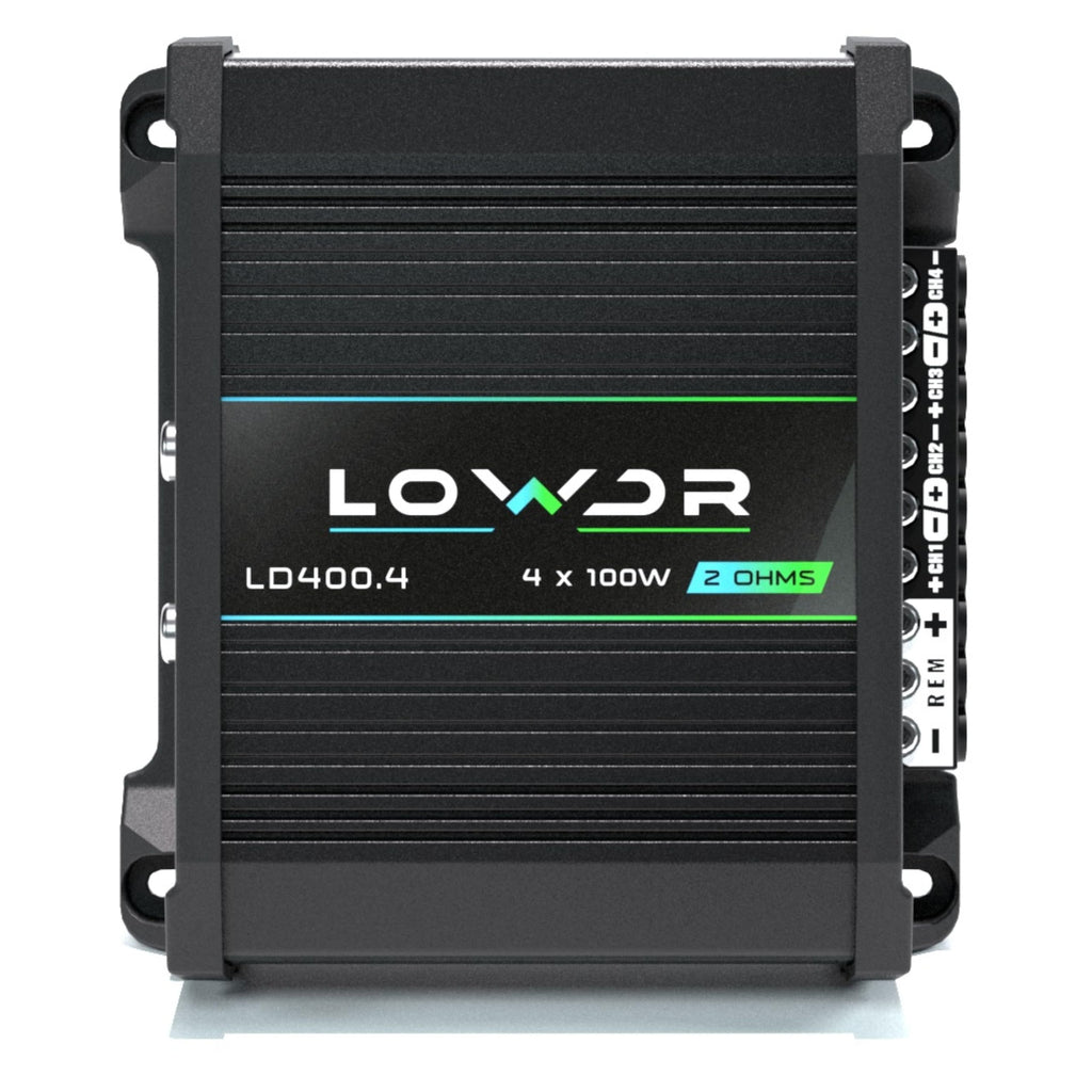 400W RMS 4 Channel Car Audio Amplifier I8595