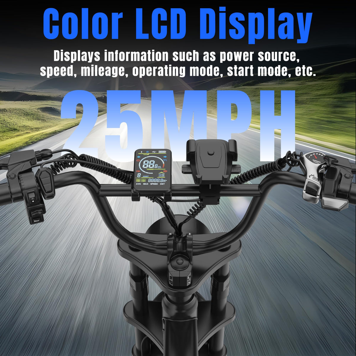 1500W Peak Motor Full Suspension Electric eBike E160