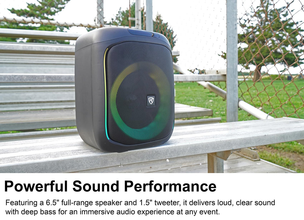 6.5" LED Bluetooth Speaker 2-Pack E624154