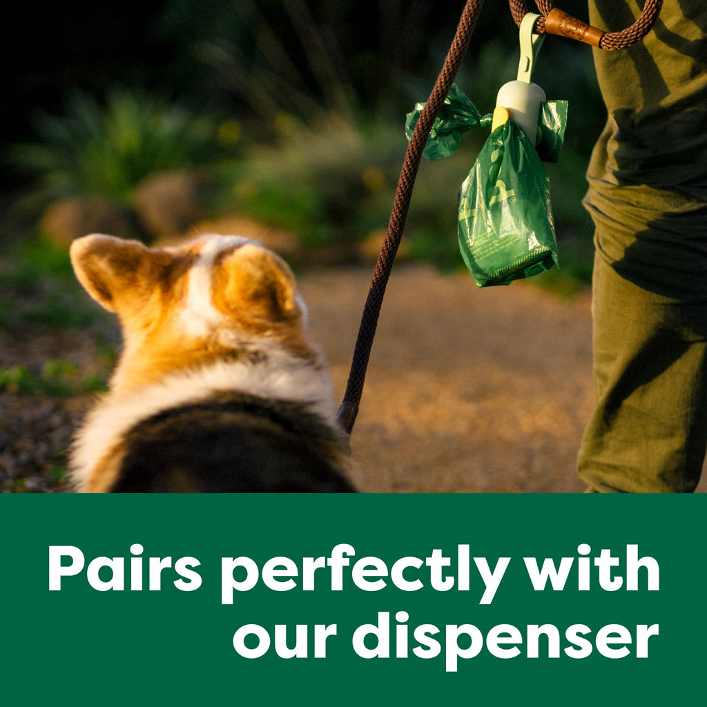 Dog Poop Bags on Refill Rolls, 270 Bags, Lavender M724124