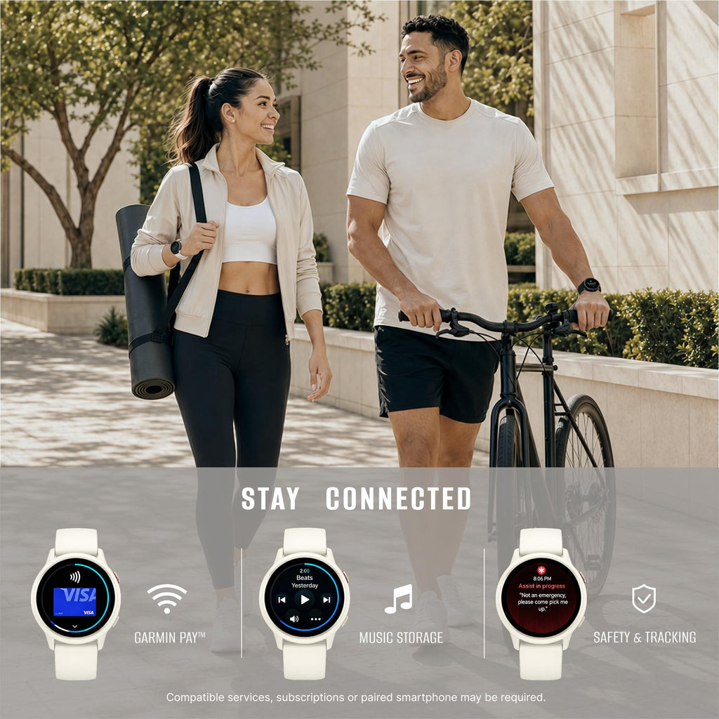 Health and Fitness GPS Smartwatch with AMOLED Display I42455