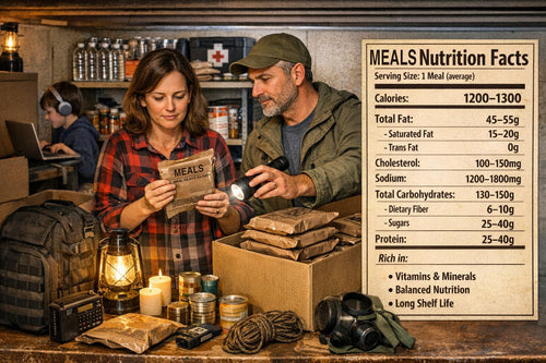 2027 Inspection Ready to Eat A & B MRE Meal 24 Total Meals S52696