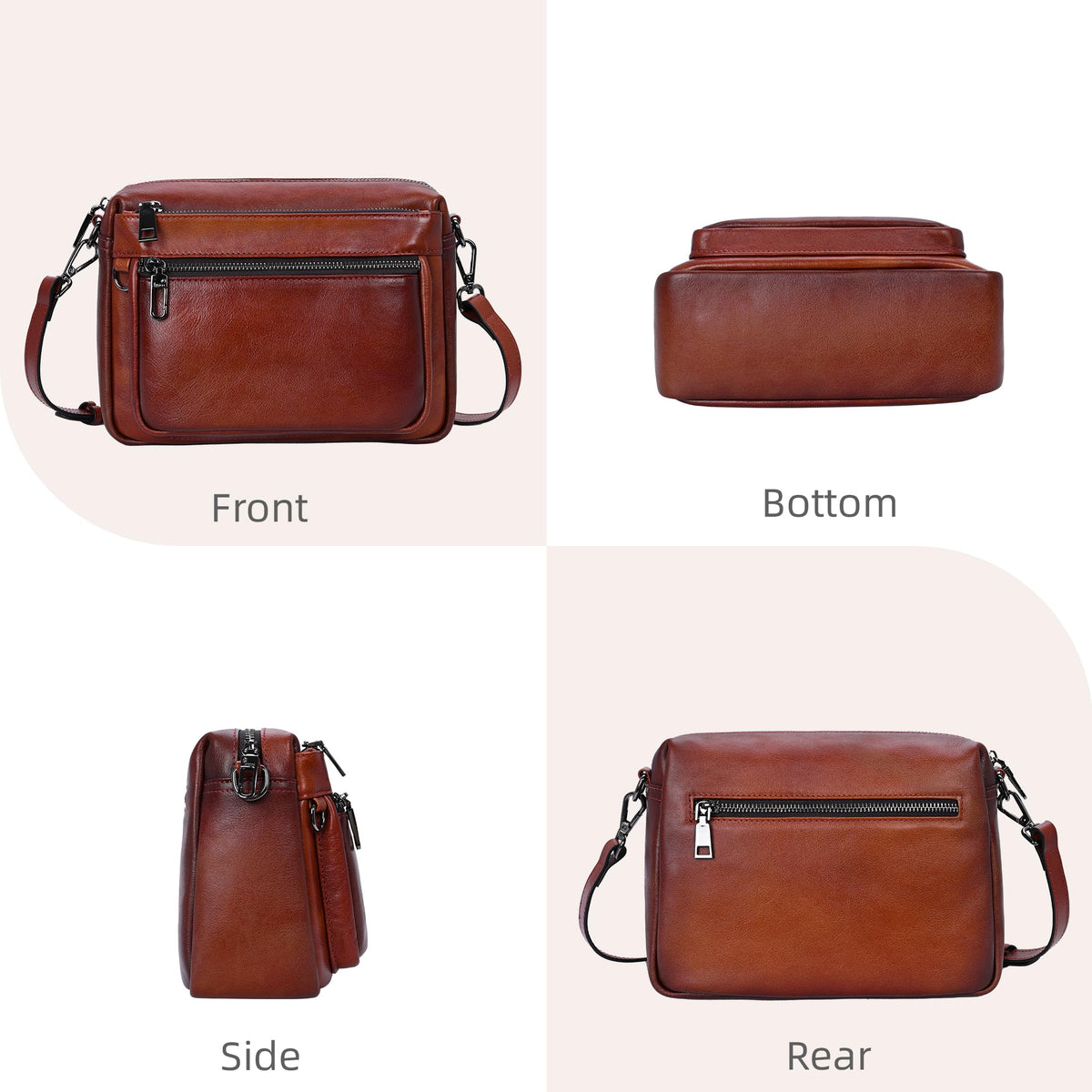 Leather Crossbody Bag Z419301
