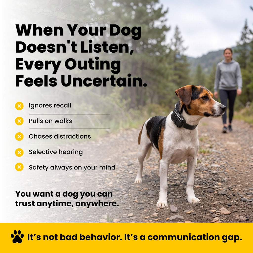 Waterproof Dog Training E Collar with Remote V27815