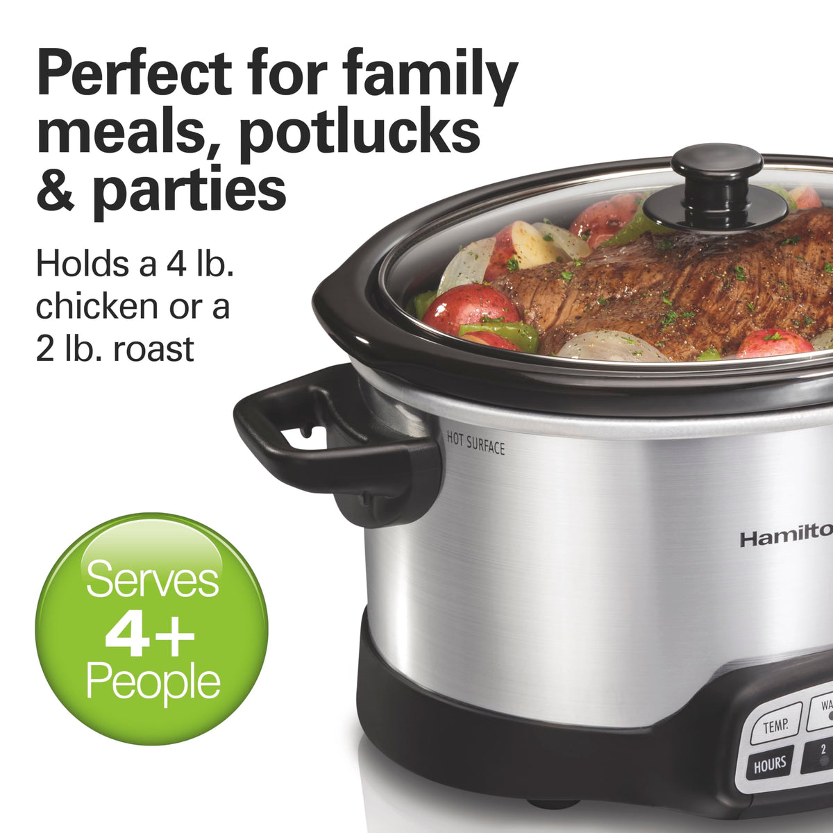 Programmable 4 Quart Slow Cooker T3552