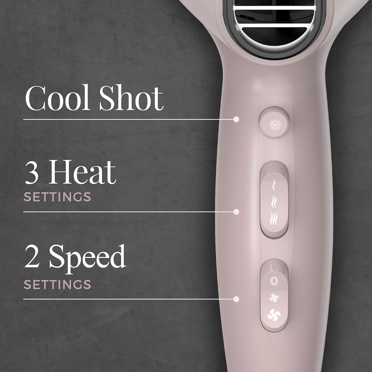 Ionic Ceramic 1875 Watts Hair Dryer Q1345
