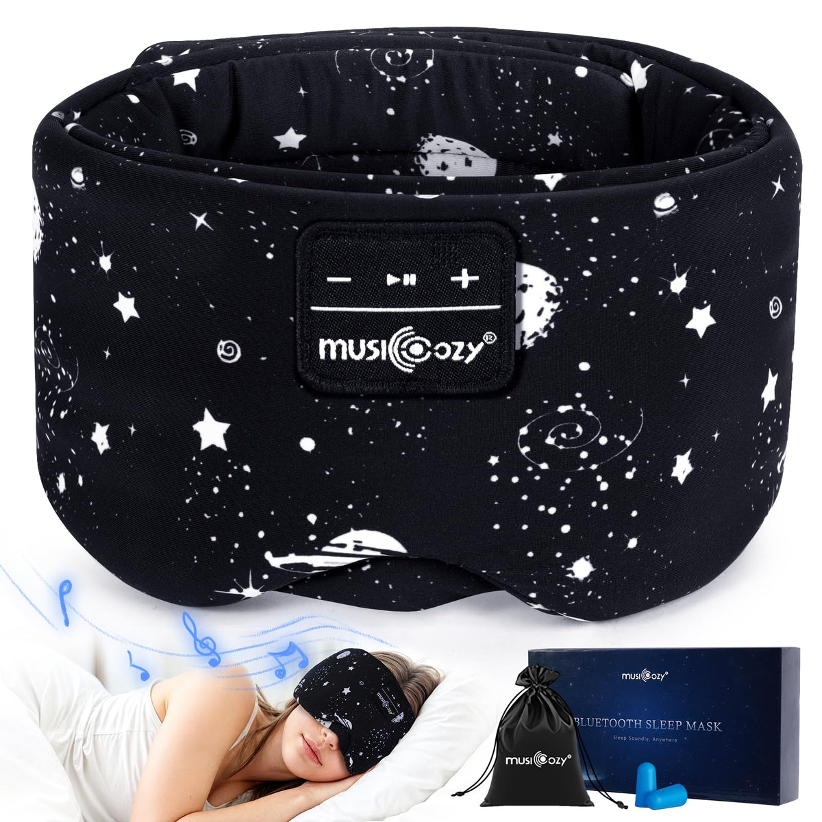 Bluetooth Sleep Mask with Headphones V924