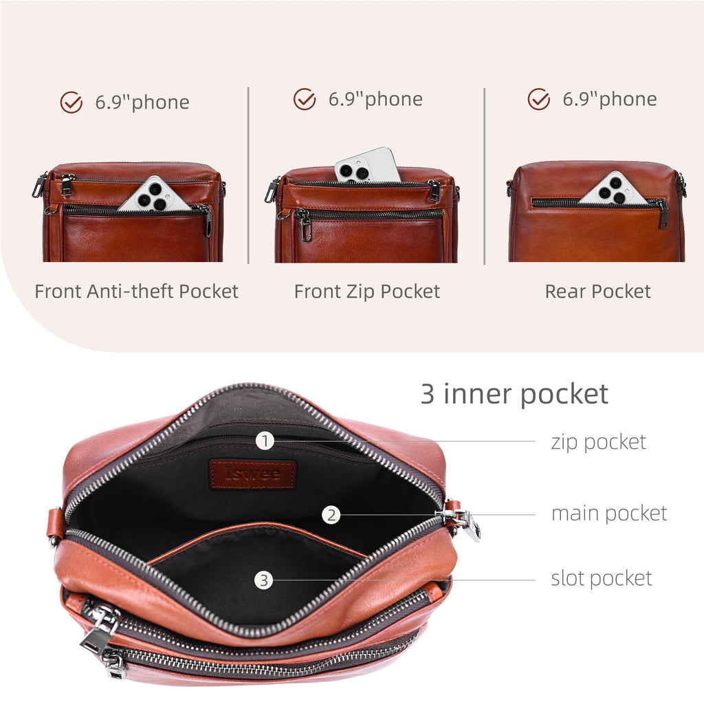Leather Crossbody Bag Z419301