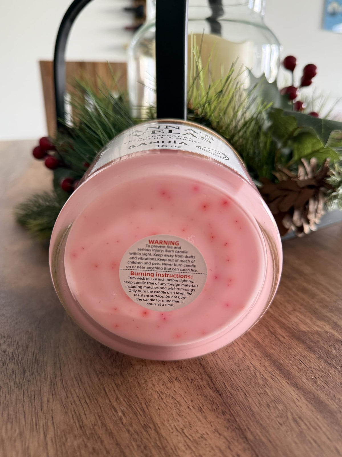 Handmade Soy Candle O393