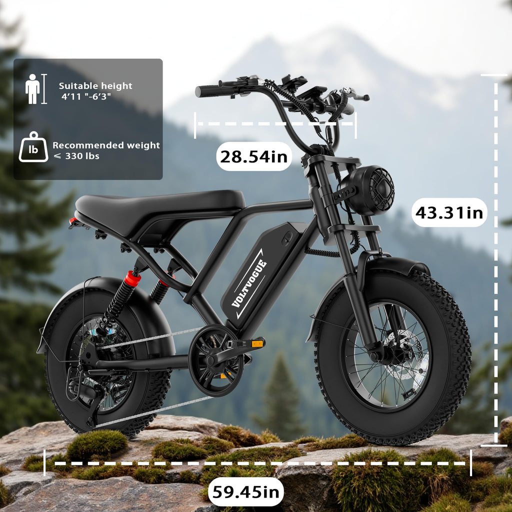 1500W Peak Motor Full Suspension Electric eBike E160