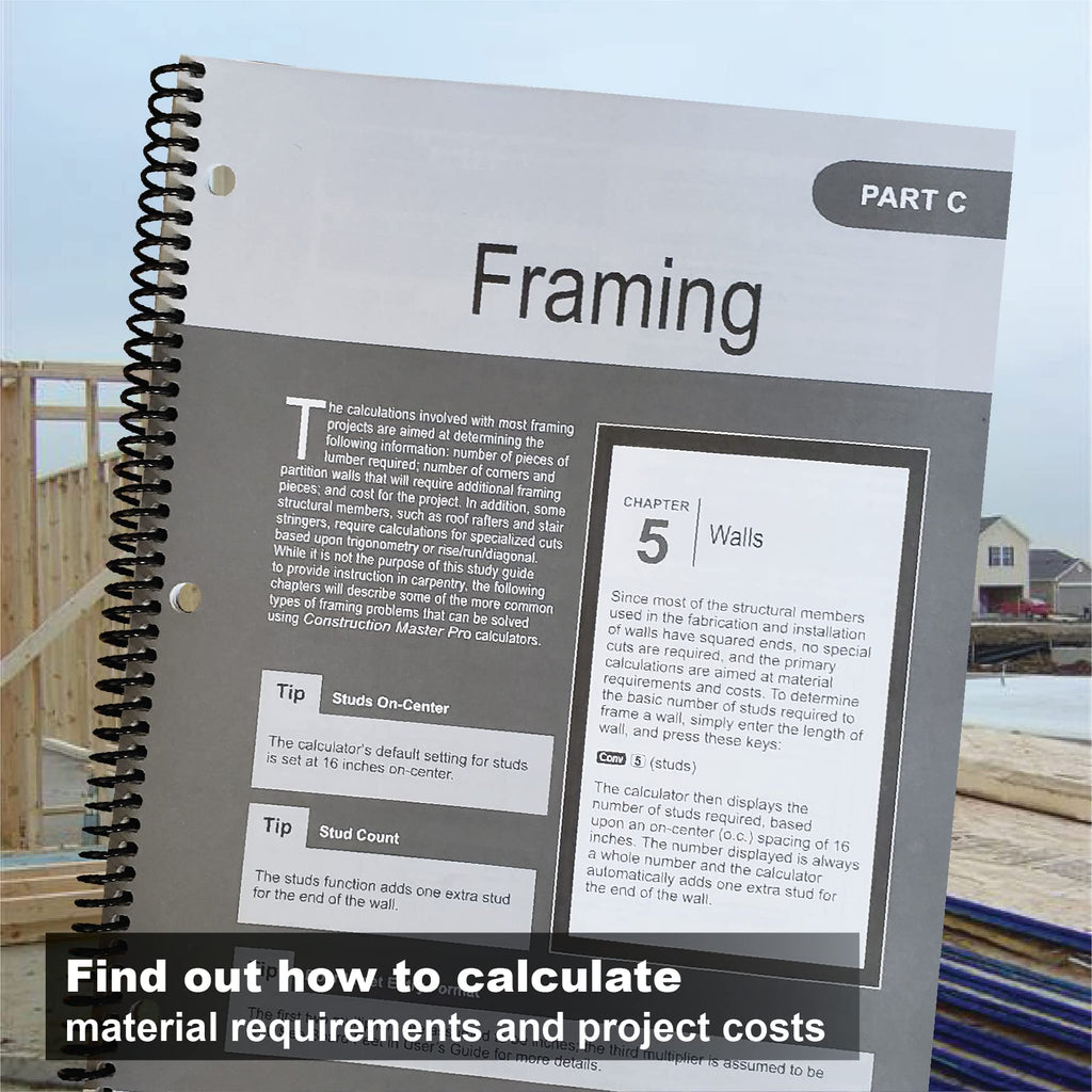 Construction Master Pro Workbook and Study Guide U767