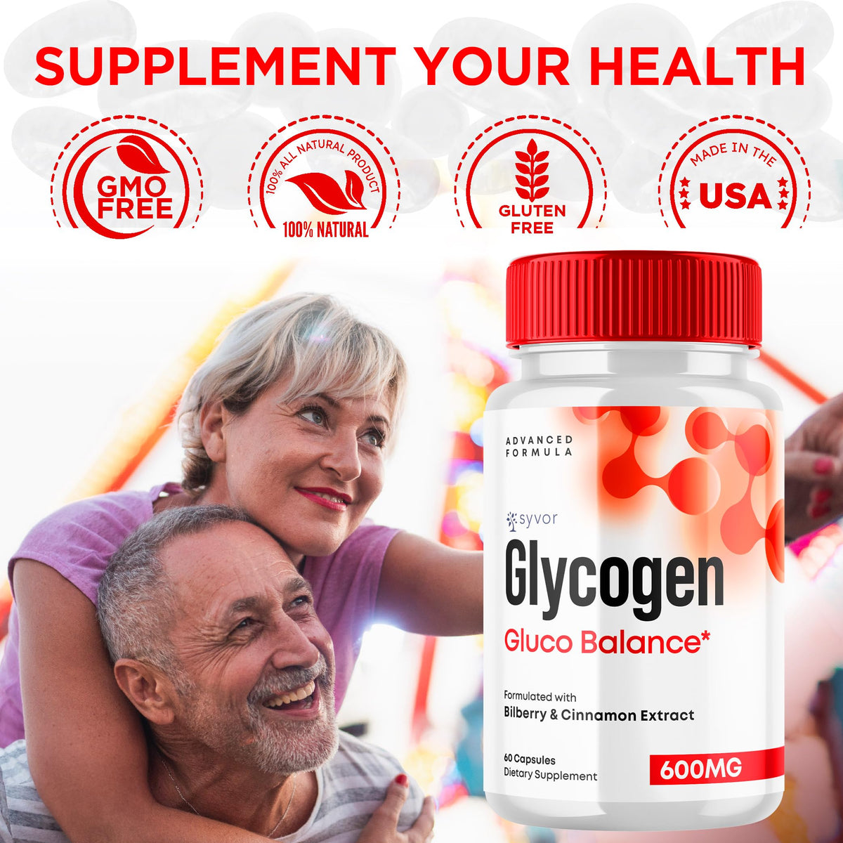 Glycogen Balance Capsules 180 Capsules J696324