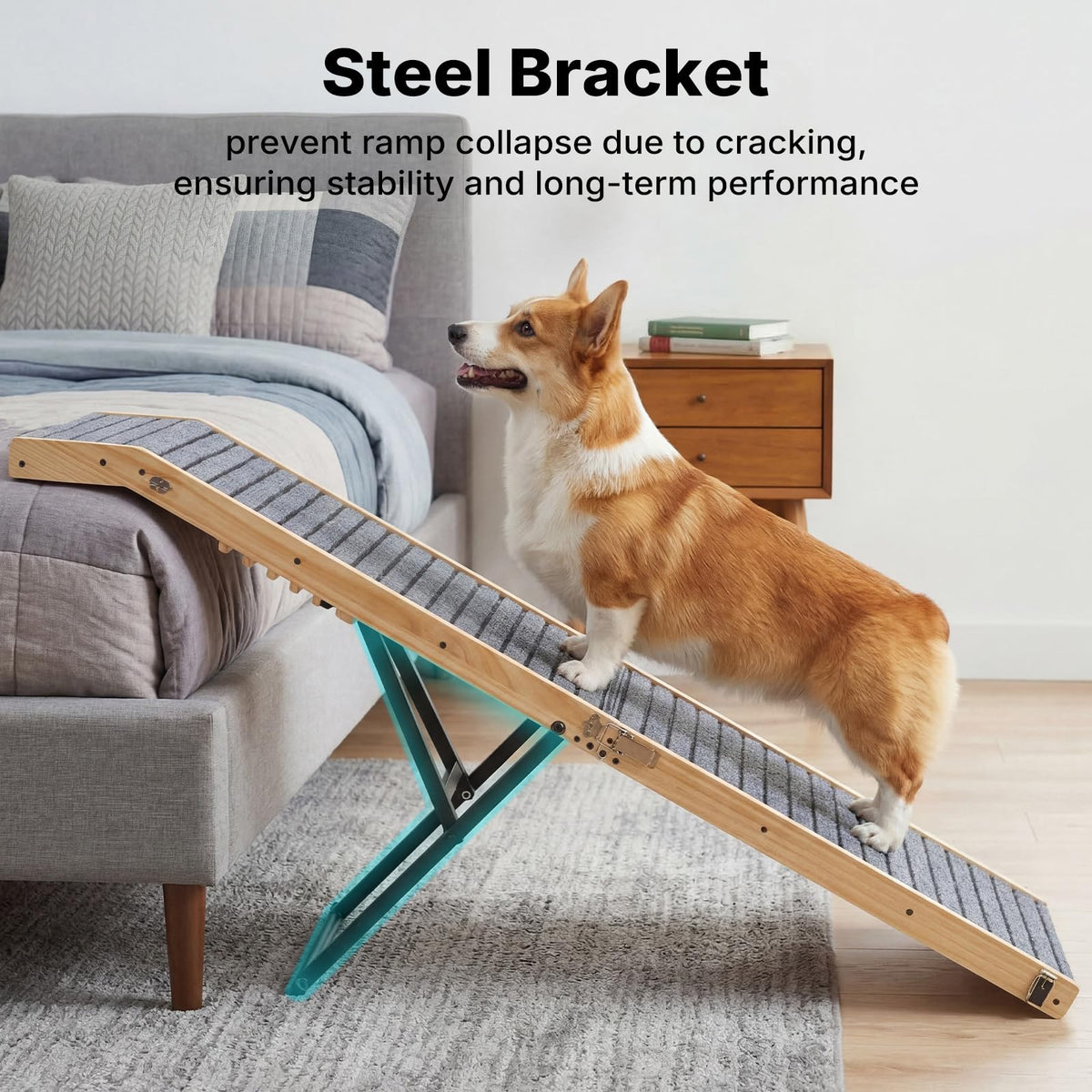 Folding Dog Ramp 20" to 31" L412975