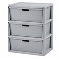 3 Drawer Plastic Storage Organizer V43445