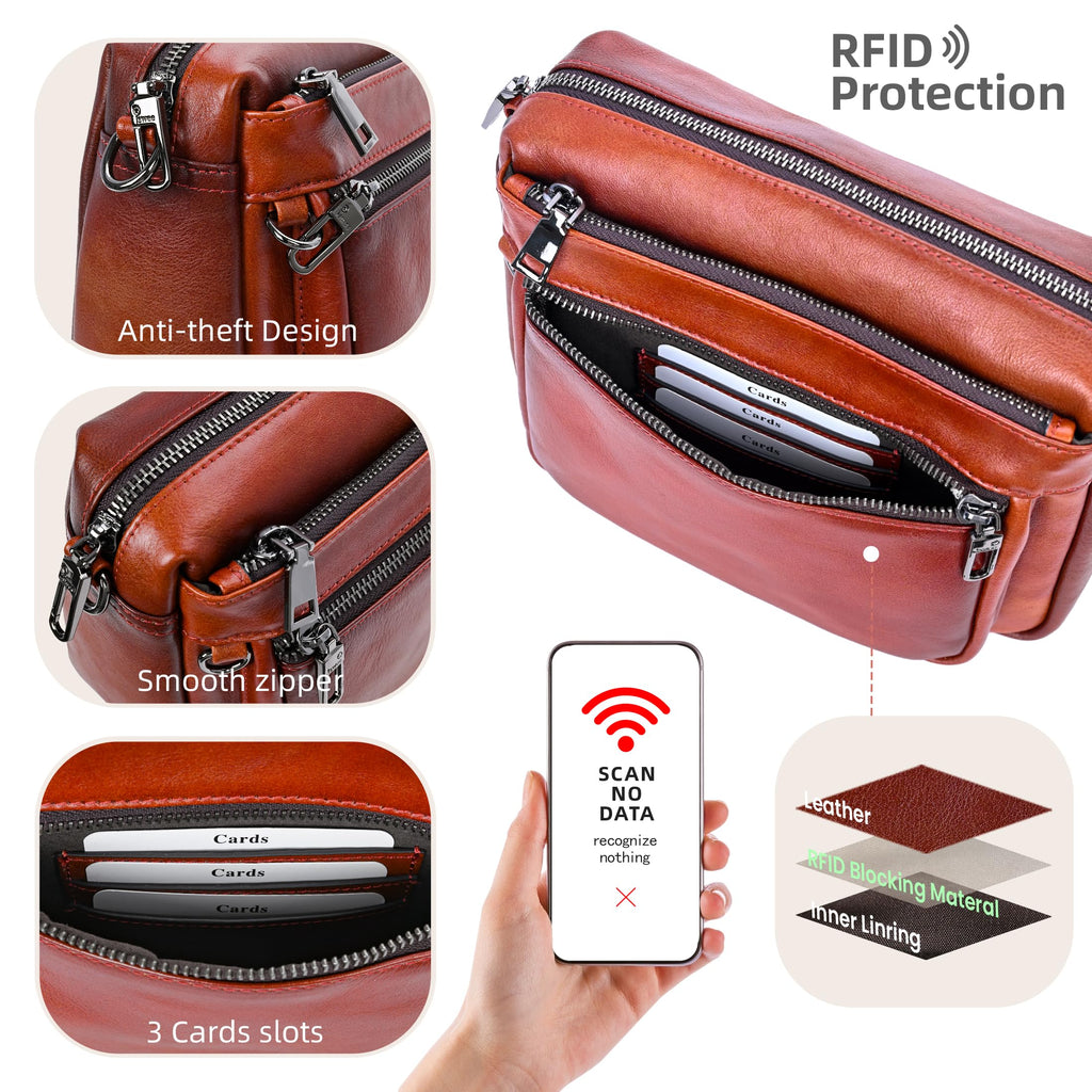 Leather Crossbody Bag Z419301