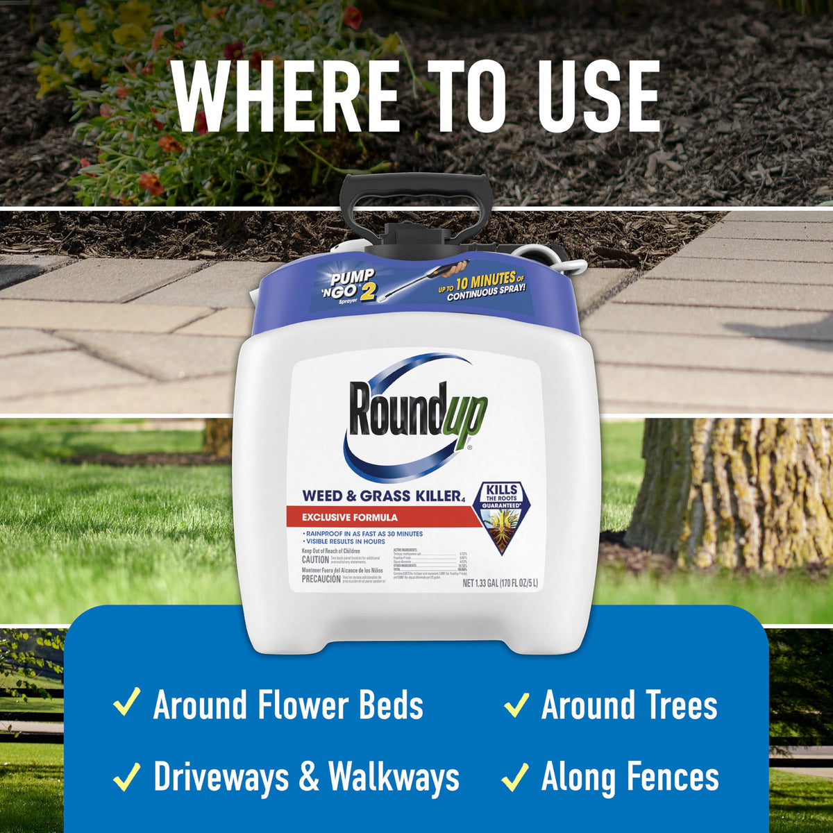 Weed & Grass Killer with Sprayer G43322